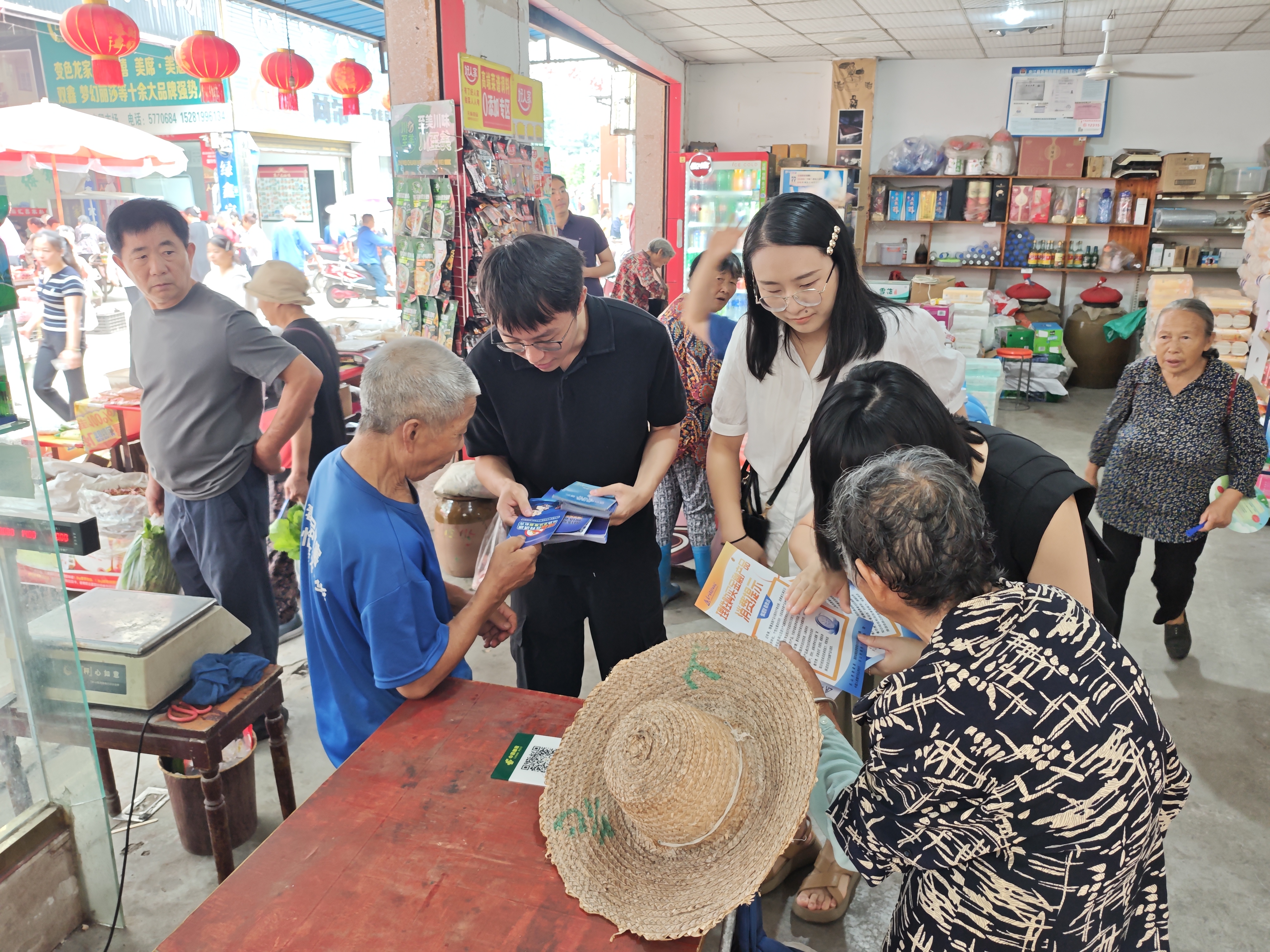 防非宣传现场讲解