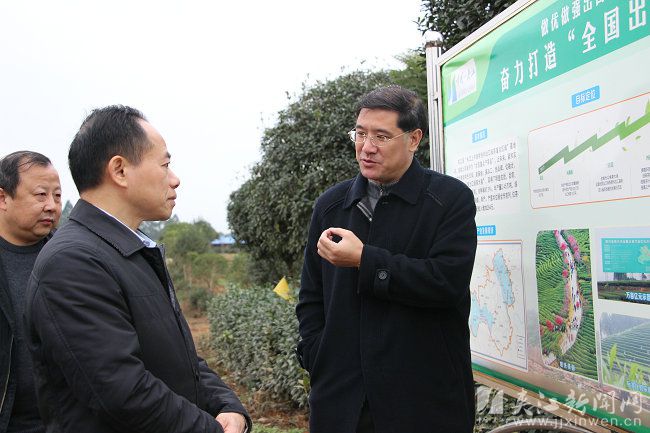 熊伟到夹江调研基层党建工作